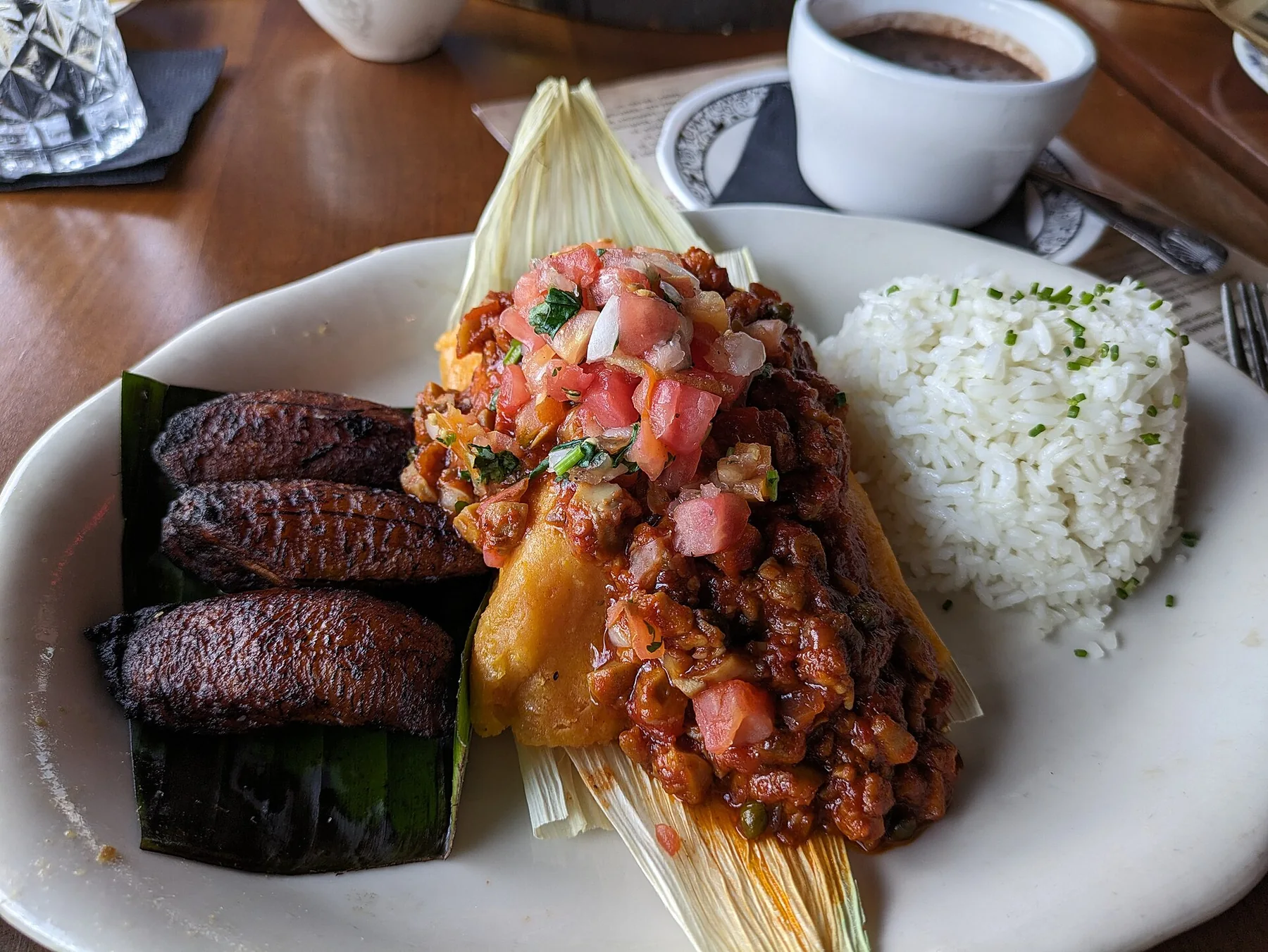 A colorful meal at a Louisville restaurant