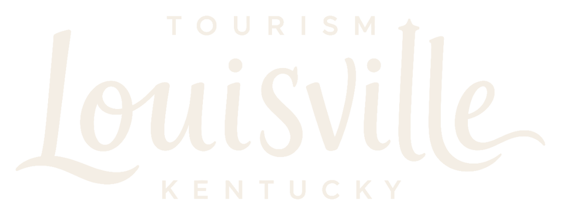 Tourism Louisville Kentucky light wordmark